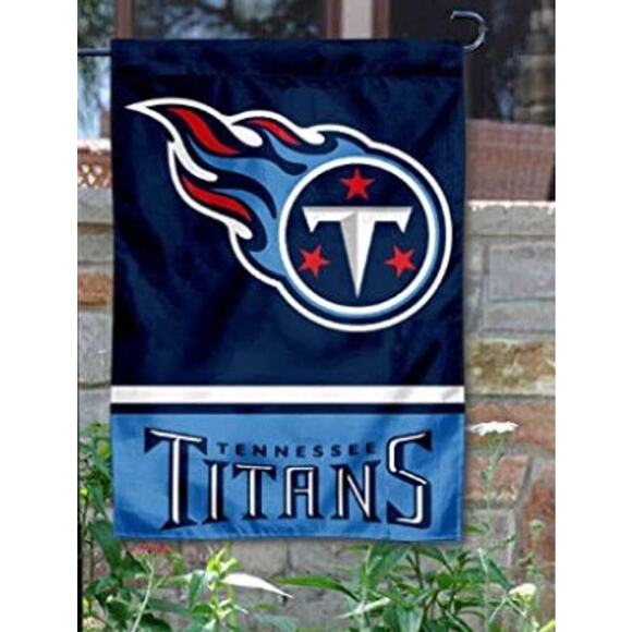 Tennessee Titans NFL Double Sided Garden Flag 28" x 40" - Picture 1 of 3
